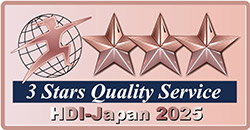 3 Stars Quality Service HDI-Japan 2025